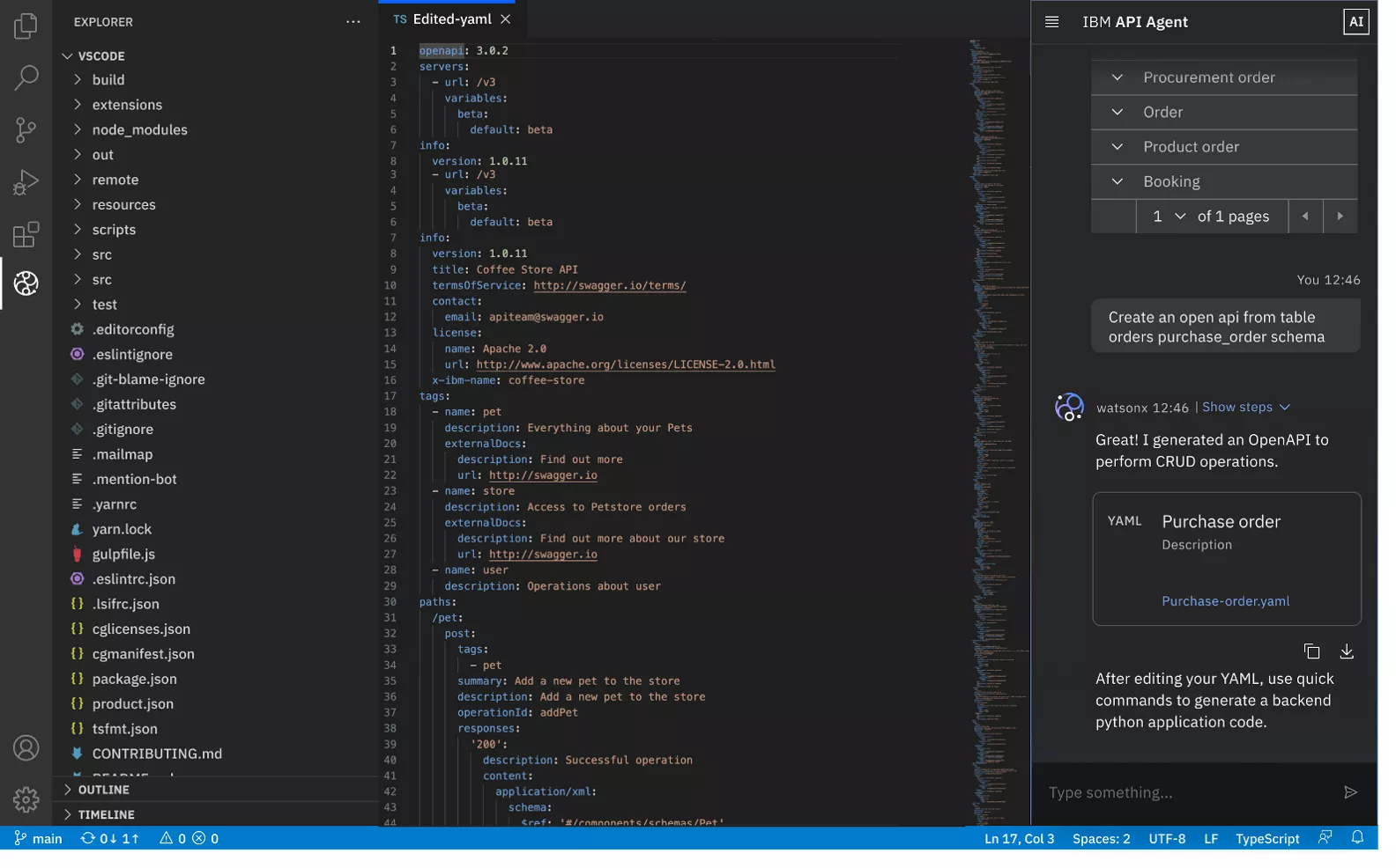 Powered by watsonx.ai™