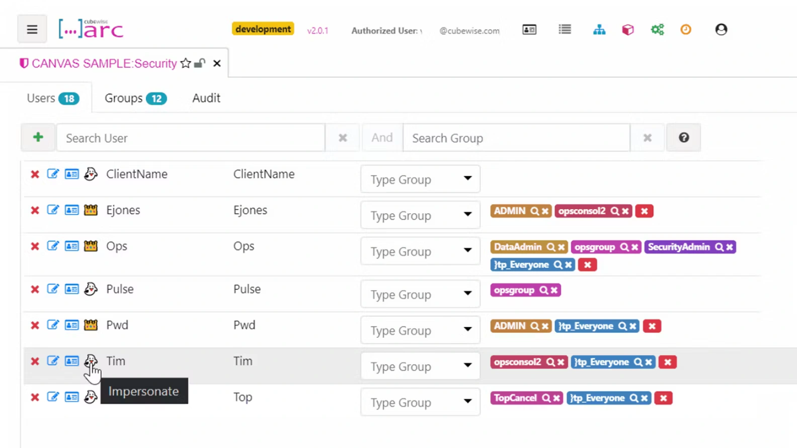 Security Impersonation