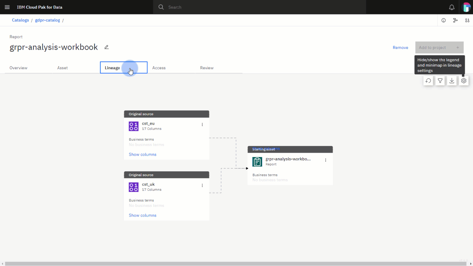 An intelligent data catalog for the AI era